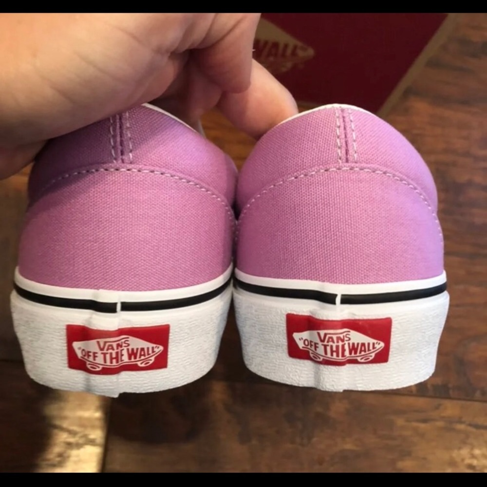 VANS pink slip on shoes sneakers womens skateboarding walking new - Picture 2 of 4